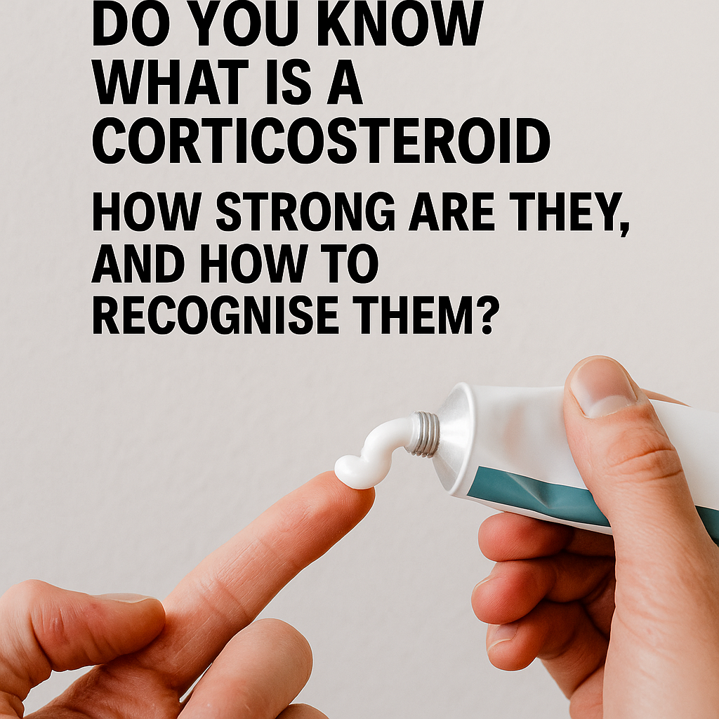 Do you know what is a corticosteroid, how strong are they, and how to recognise them?