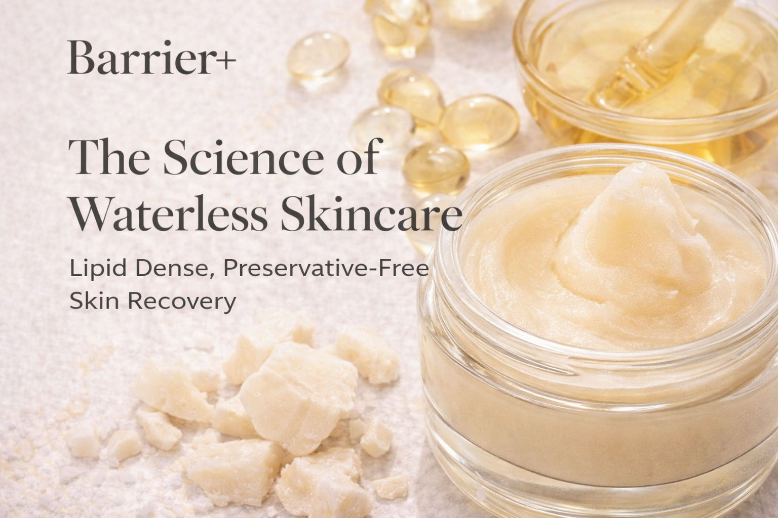 The Science Behind Barrier+ Waterless Formulation