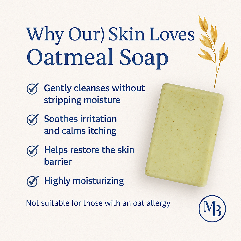 ♦️NEW♦️ OATMEAL SOAP