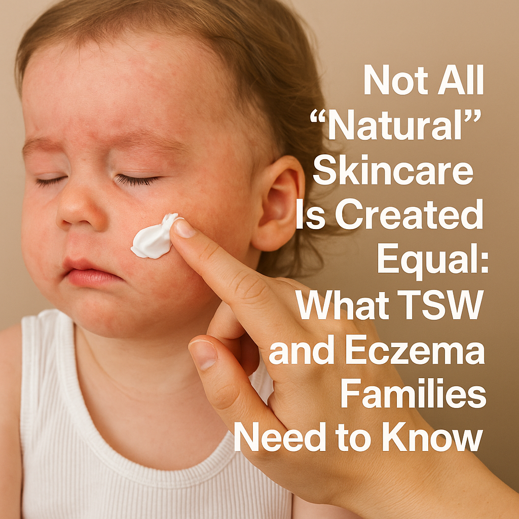 Not All "Natural" Skincare Is Created Equal: What TSW and Eczema Families Need to Know