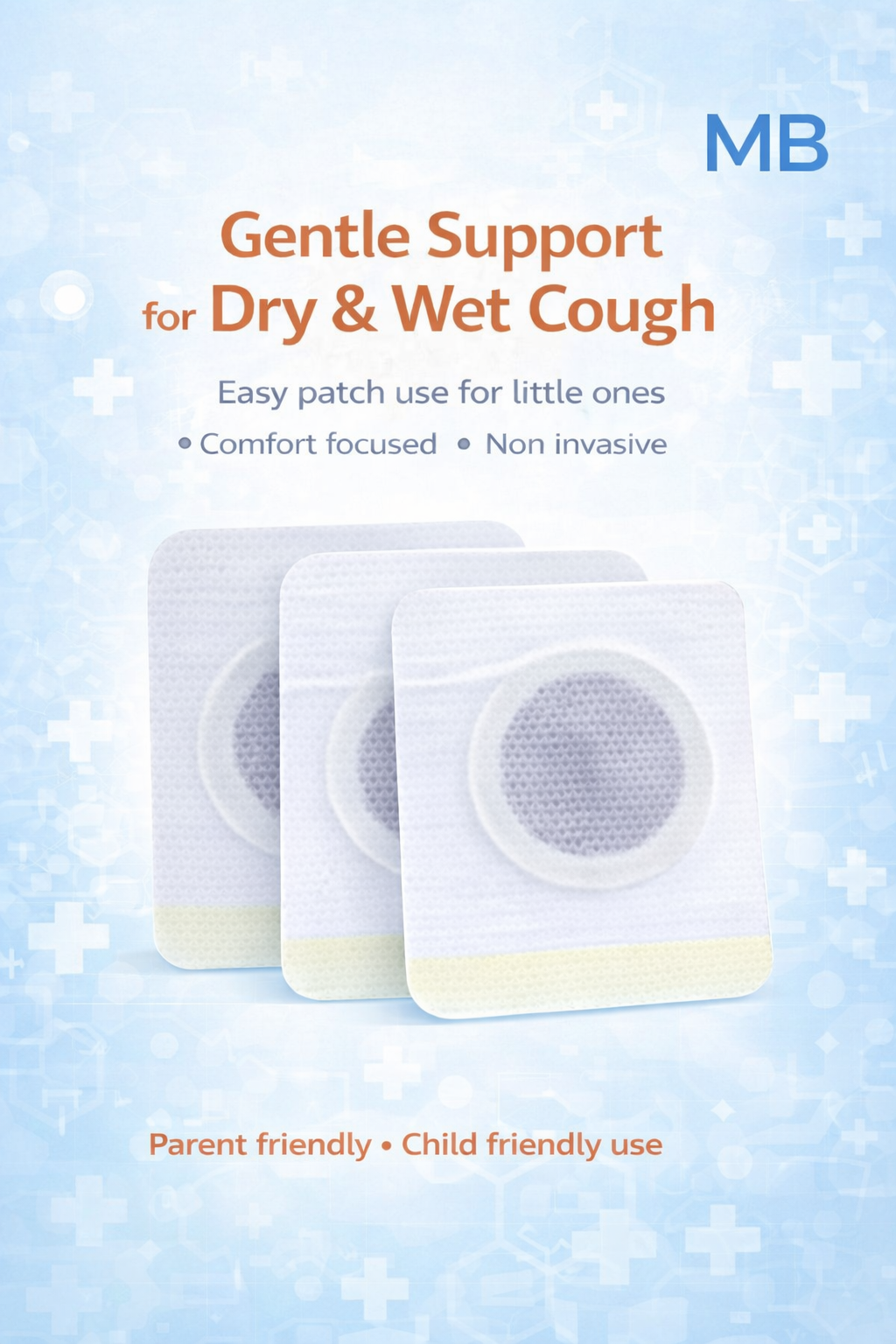 ♦️NEW♦️Cough Patch 6pcs